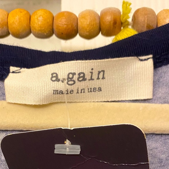 NWT Colorblock Racerback, navy pattern - Picture 3 of 5